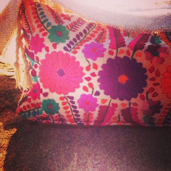 Mexican embroidered clutch bag - Picture 2 of 2